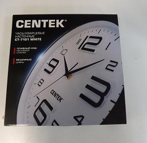 Часы настенные Centek СТ-7101 (фиолетовый) [1755]                            ОСТАТОК: 1шт.