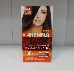 Краска-крем д/волос Henna Color 3,3 Горький шоколад 115мл 83 [21385]                            ОСТАТОК: 0шт.